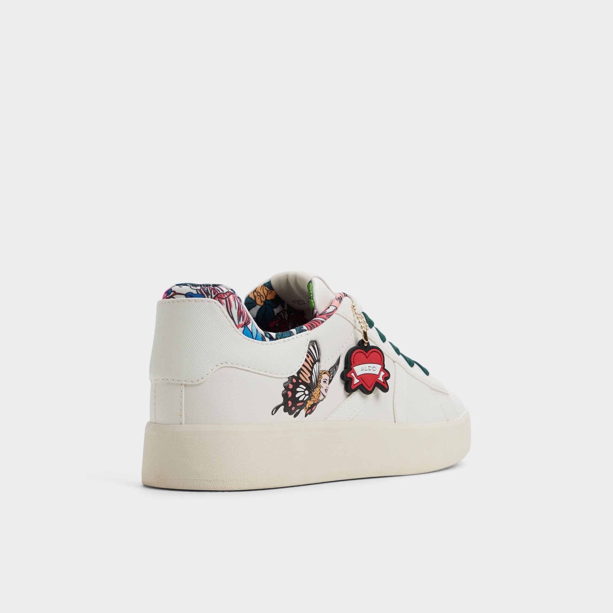 Aldo Whatisadam in White Multi - Women's low top sneaker, Cup sole White multi