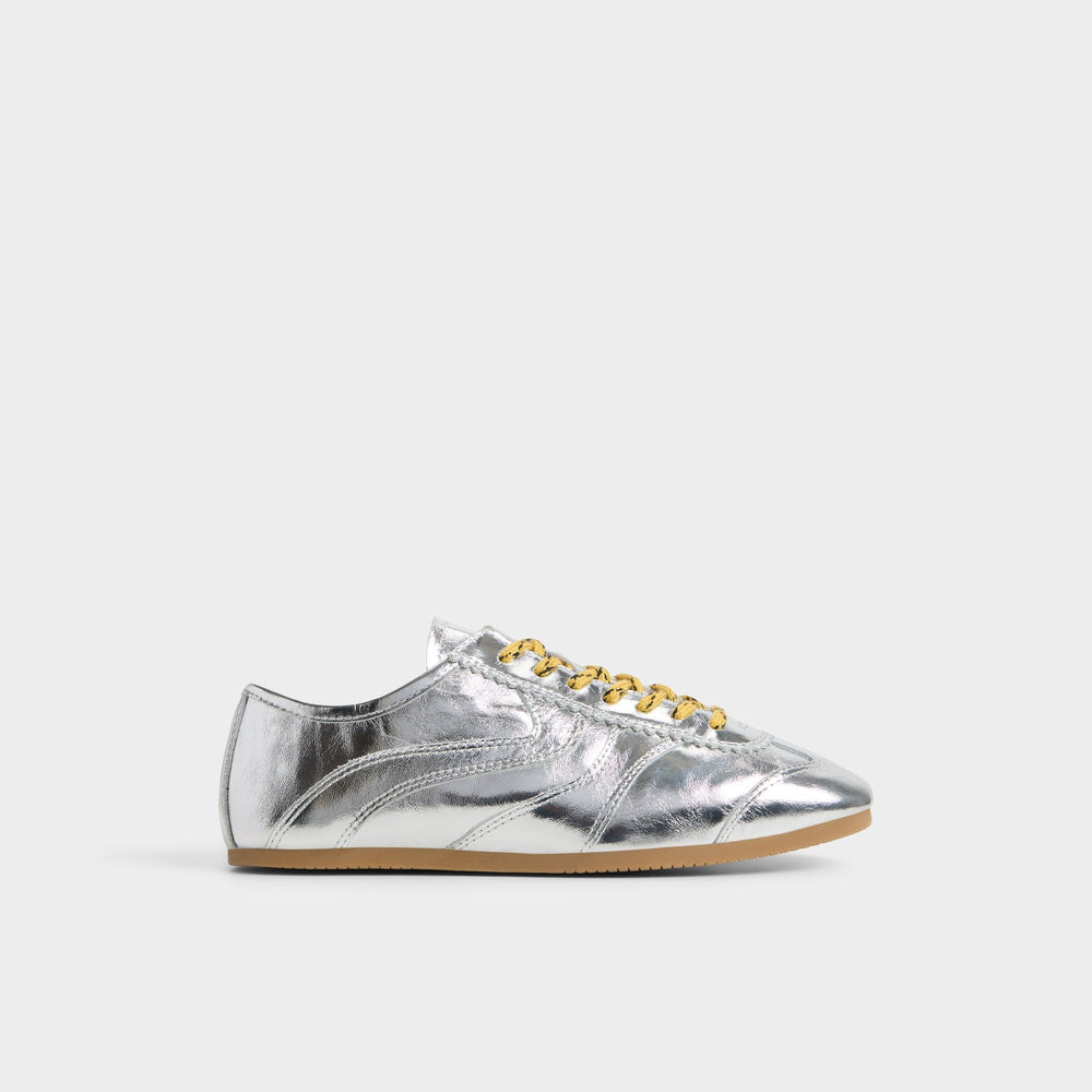 Aldo Adrelya in Silver - Jogger sneaker, Jogger sole Silver