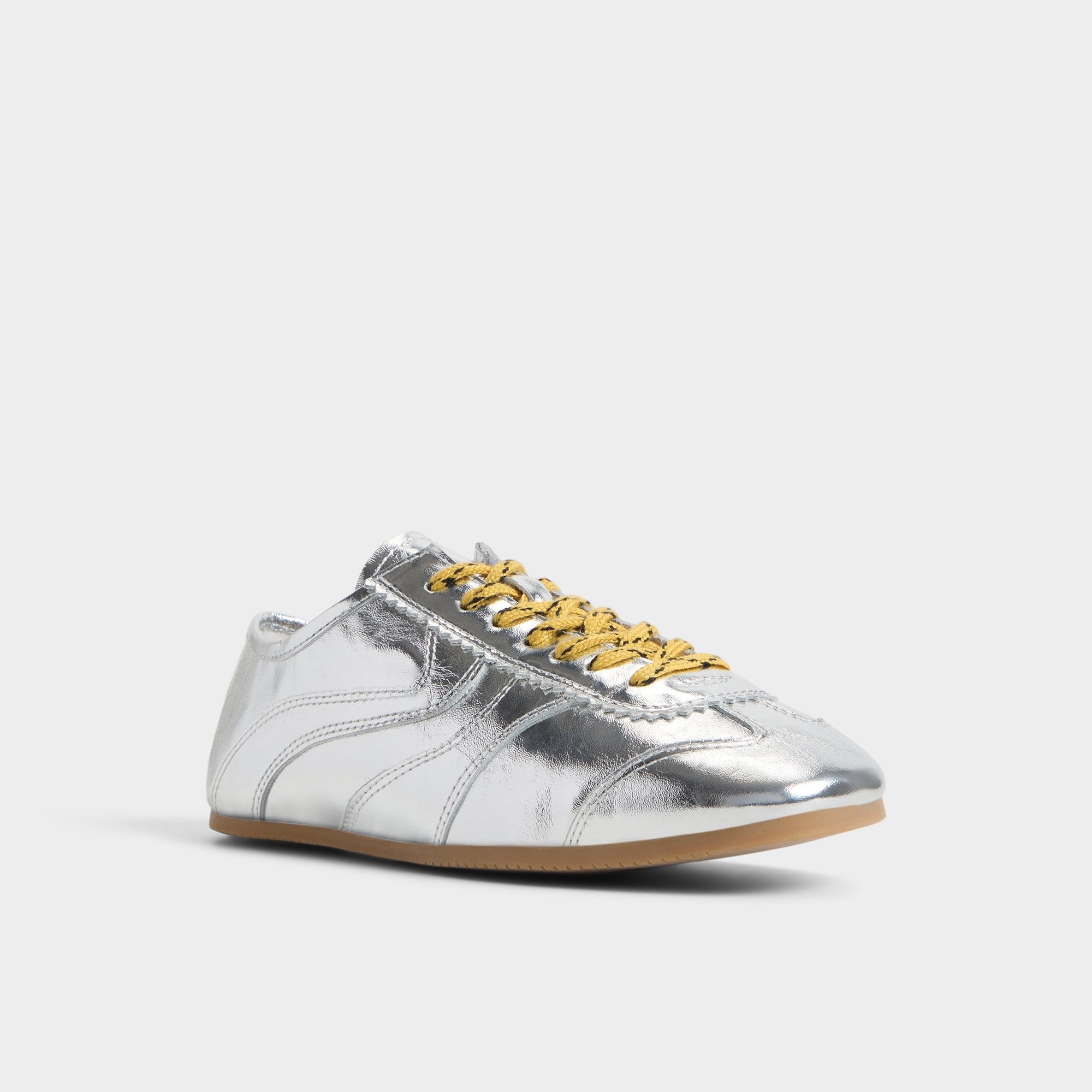 Aldo Adrelya in Silver - Jogger sneaker, Jogger sole Silver