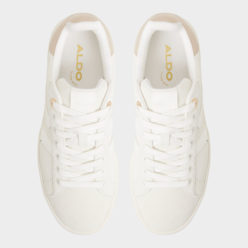 Aldo Retrochic in White - Low top sneaker, Cup sole White