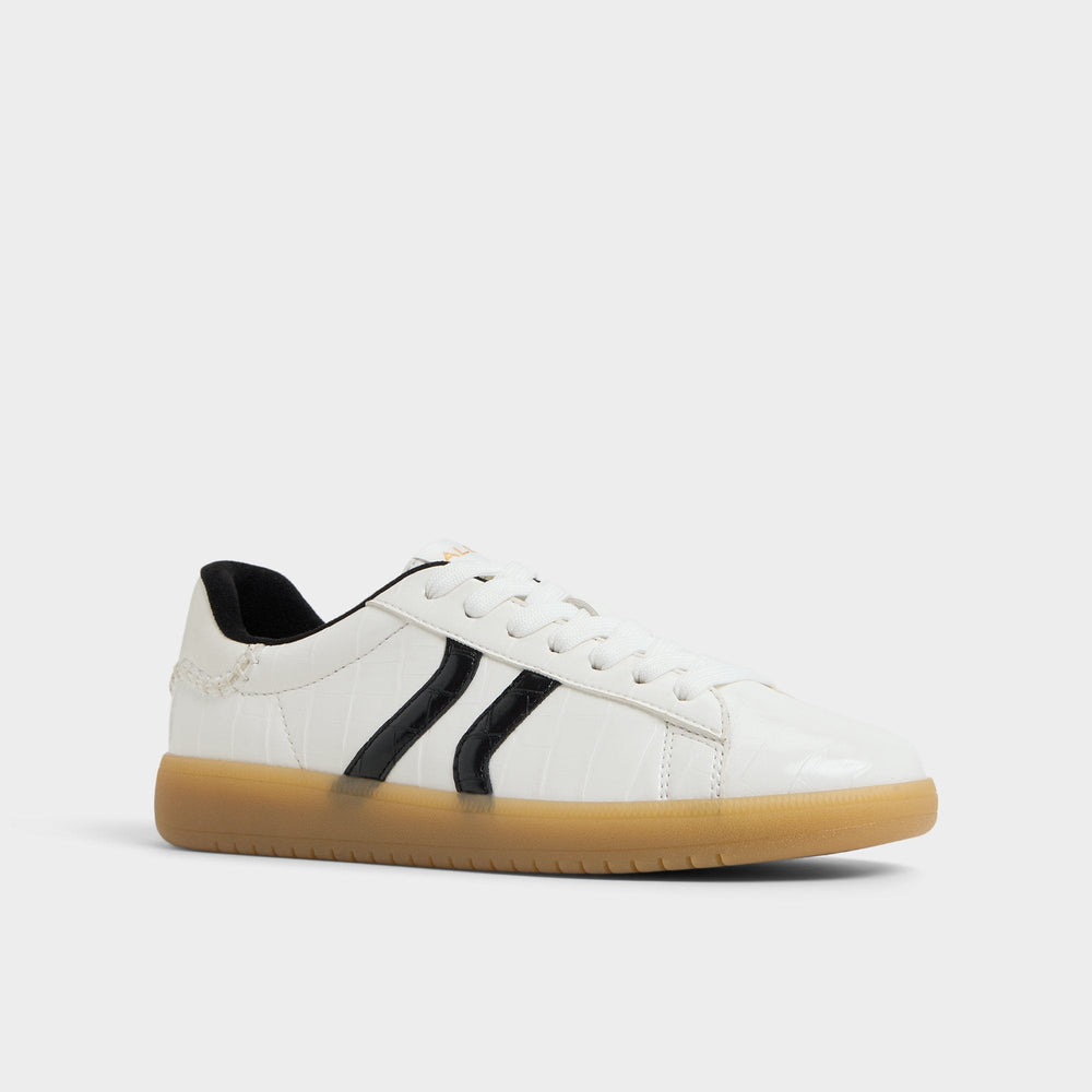 Aldo Chicsneaker2 White/Black Women's Low top sneakers - Sneaker, Cup sole White/black