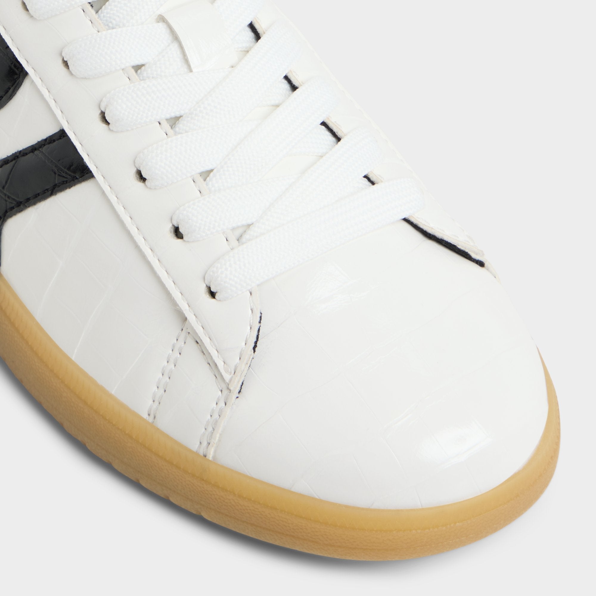 Aldo Chicsneaker2 White/Black Women's Low top sneakers - Sneaker, Cup sole White/black