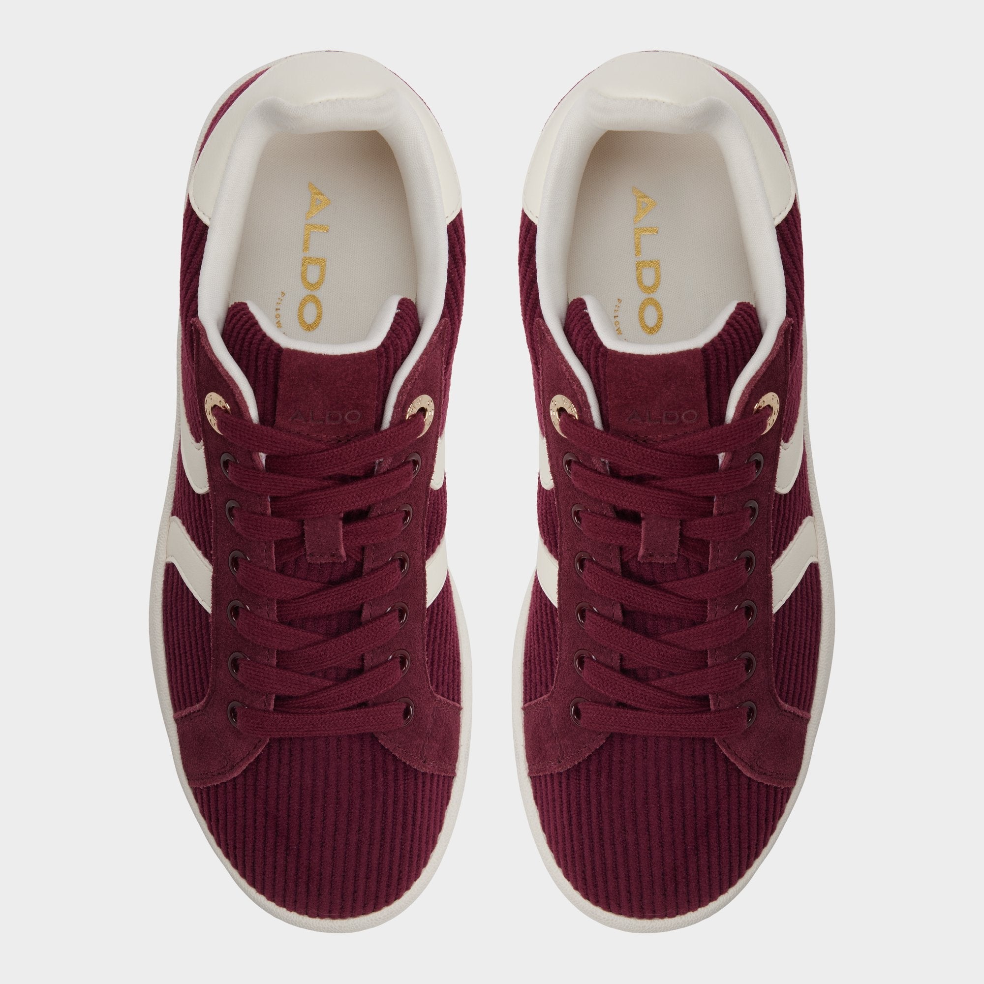 Aldo Retrochic - Low top sneaker, Cup sole Bordo