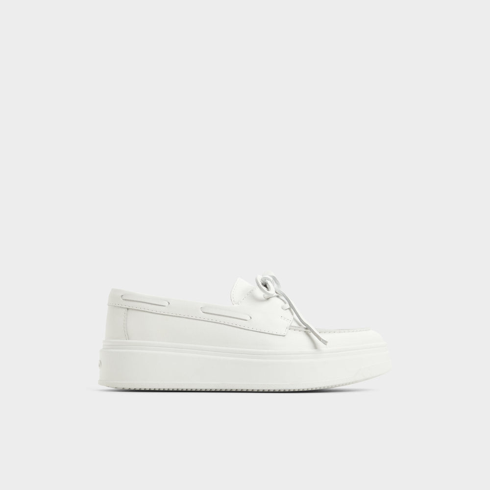 Aldo Wildbreeze Open White Women's Slip on sneakers - Boat shoe, Platform Open White
