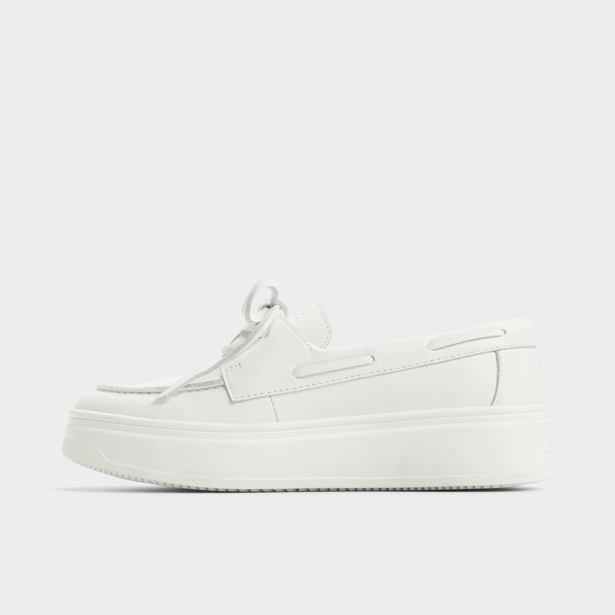 Aldo Wildbreeze Open White Women's Slip on sneakers - Boat shoe, Platform Open White