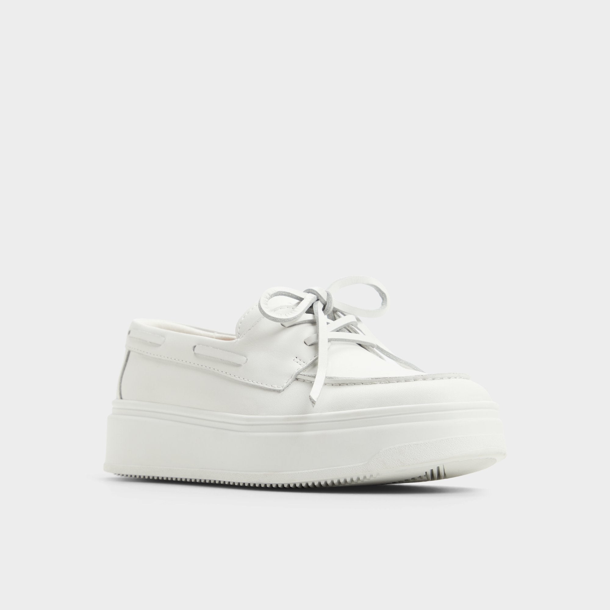 Aldo Wildbreeze Open White Women's Slip on sneakers - Boat shoe, Platform Open White