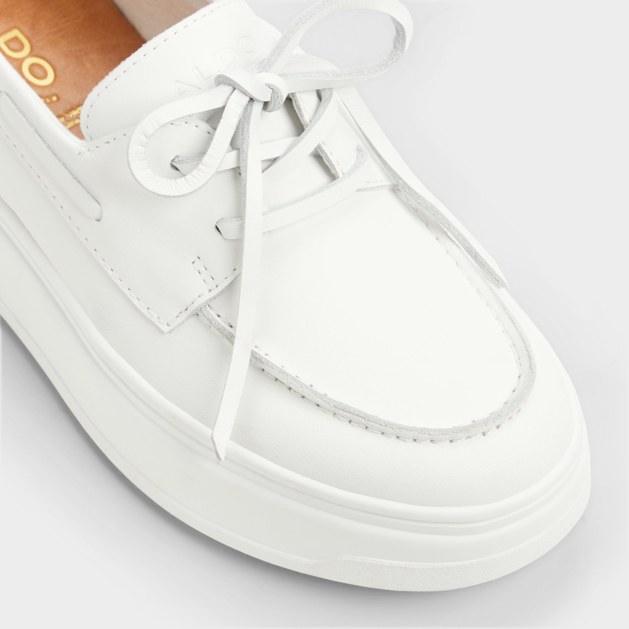 Aldo Wildbreeze Open White Women's Slip on sneakers - Boat shoe, Platform Open White