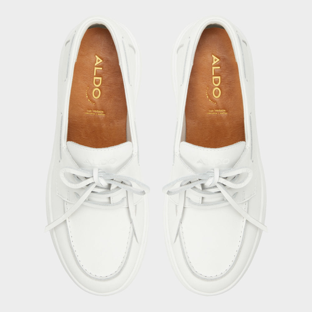 Aldo Wildbreeze Open White Women's Slip on sneakers - Boat shoe, Platform Open White