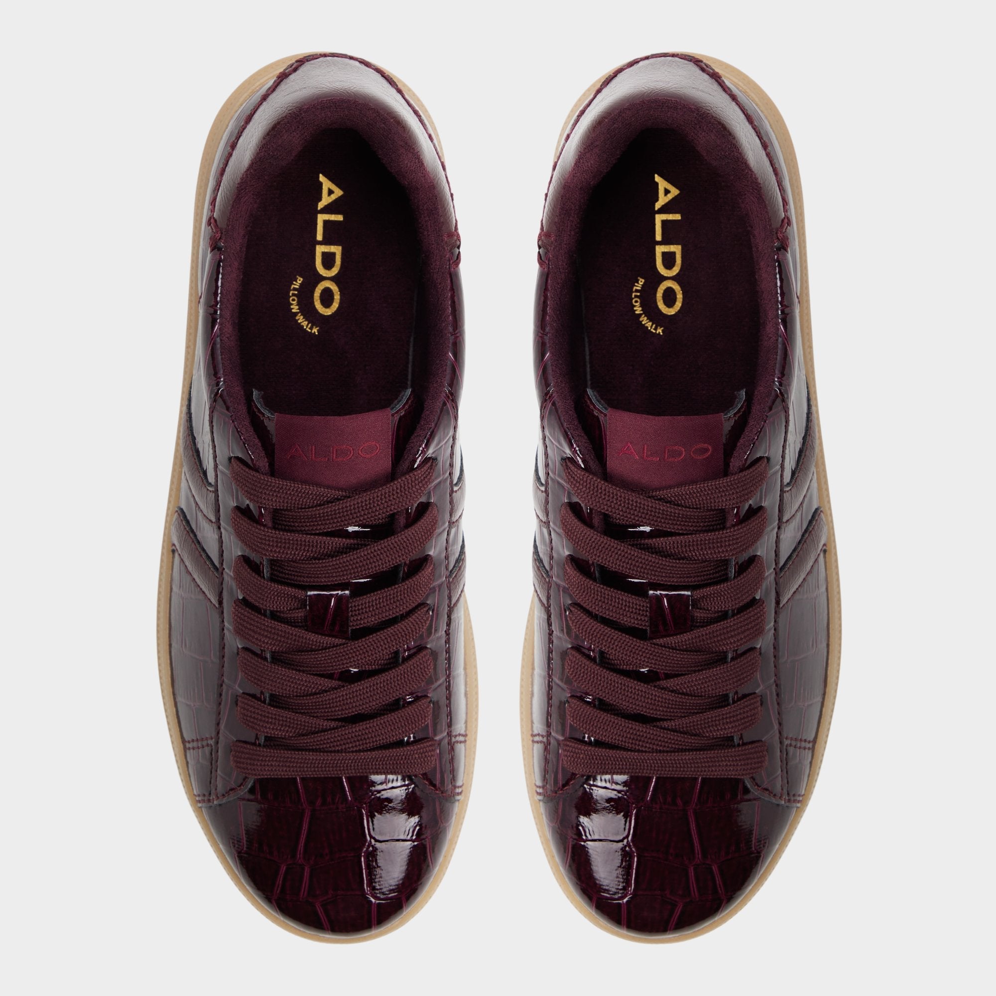 Aldo Chicsneaker2 Bordo Women's Low top sneakers - Sneaker, Cup sole Bordo