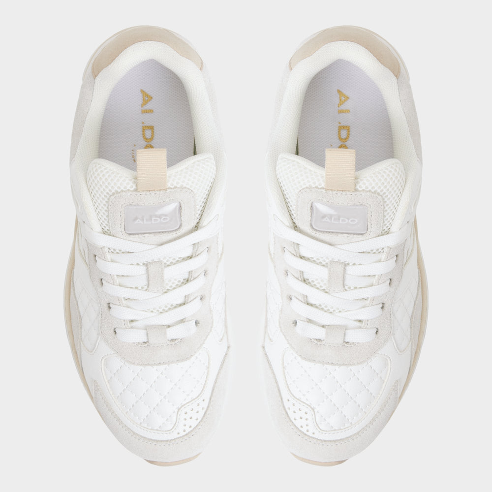Aldo Pillowsnkr in L White - Jogger sneaker White