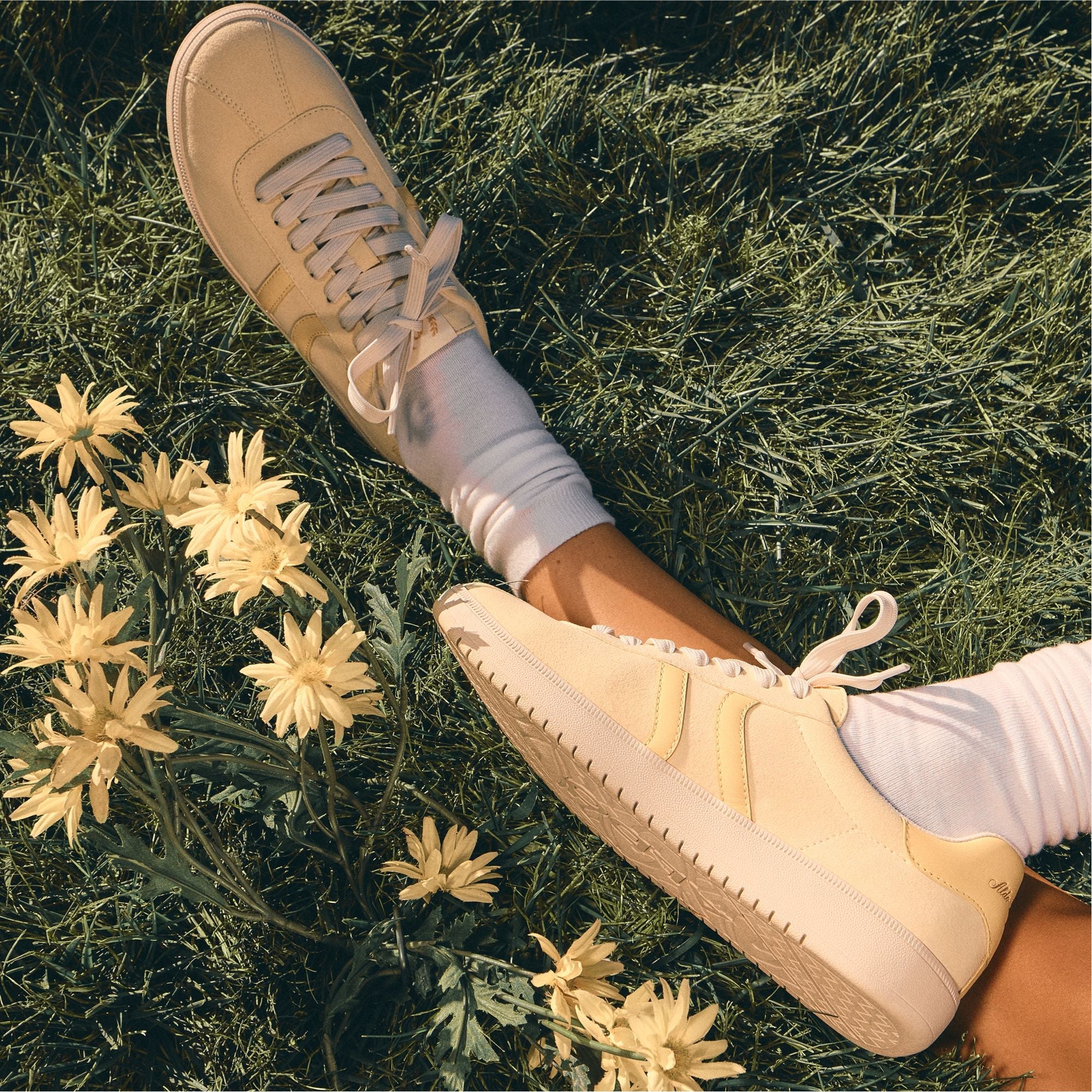 Aldo Chicsneaker Light Yellow Women's Low top sneakers - Low top sneaker, Cup sole Light Yellow