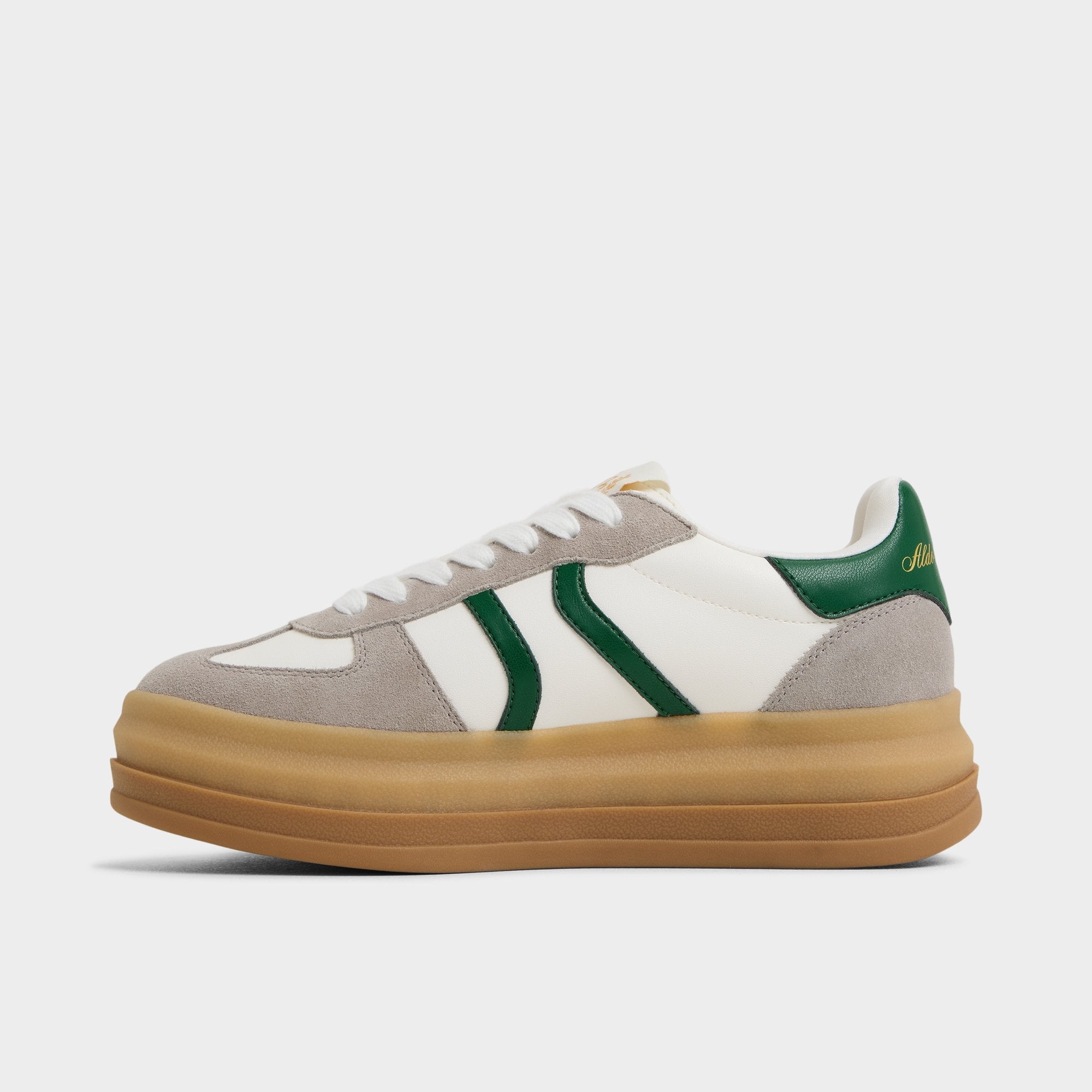 Aldo Elabrintar White Combo Women's Low top sneakers - Low top sneaker, Platform White combo
