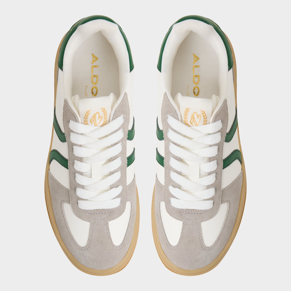Aldo Elabrintar White Combo Women's Low top sneakers - Low top sneaker, Platform White combo