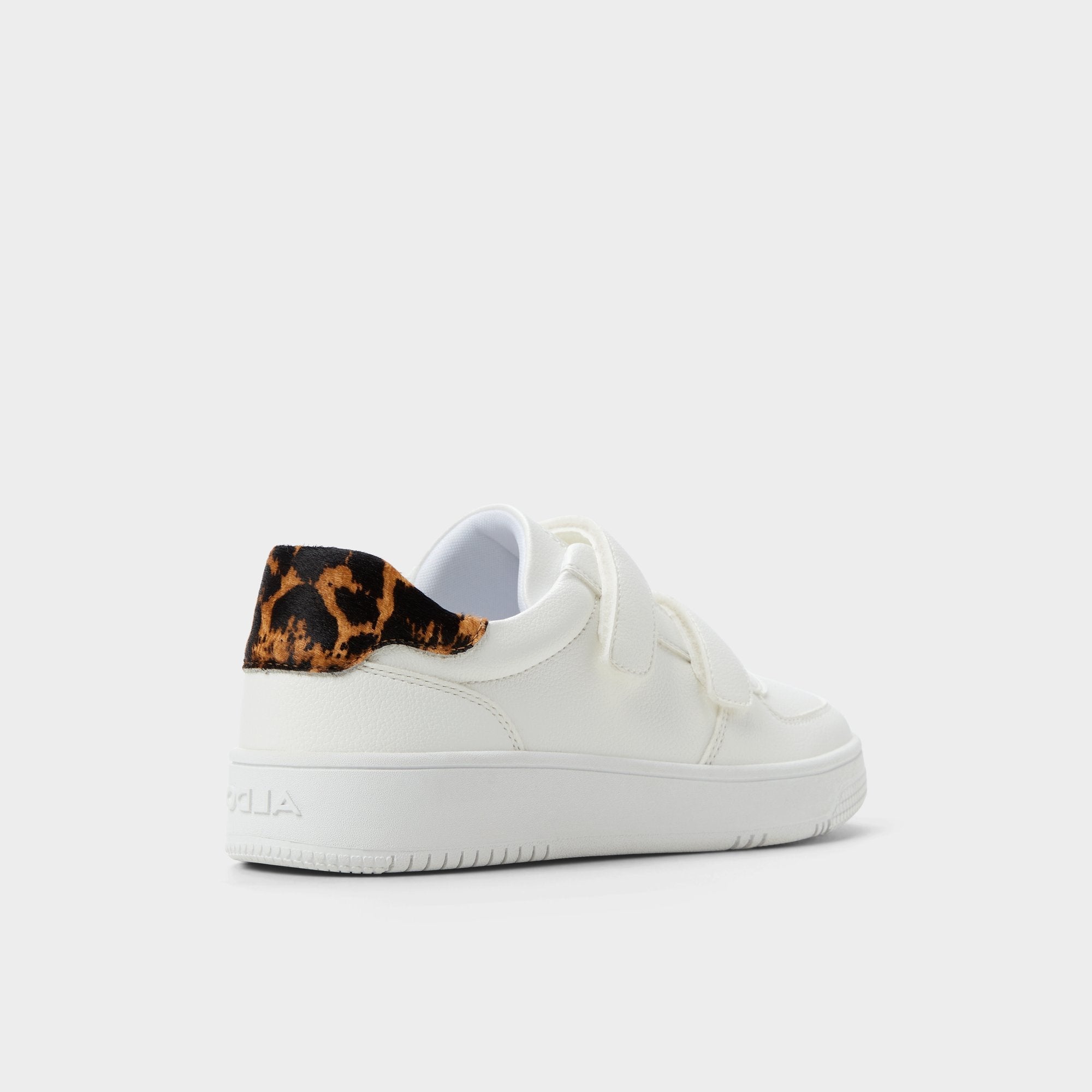 Aldo 24-7kicks White Combo Women's Low top sneakers - Jogger sneaker, Platform White Combo