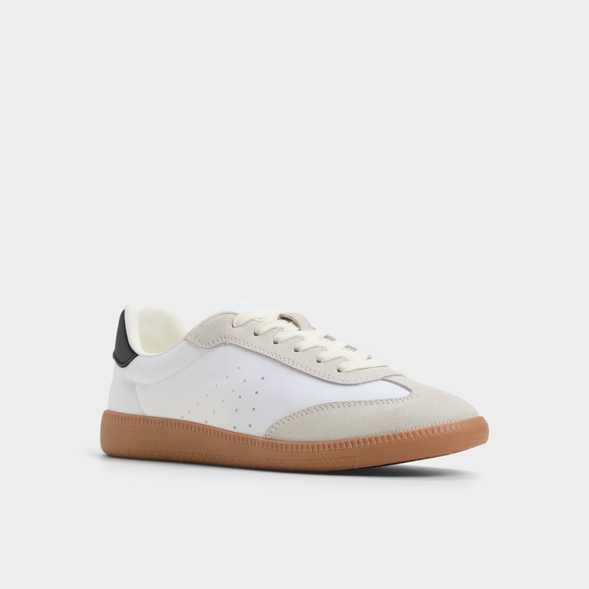 Aldo Clubstyle White/Black Women's Low top sneakers - Jogger sneaker, Jogger sole White/Black