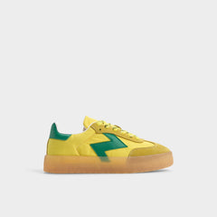Aldo Retrostep Yellow Multi Women's Low top sneakers - Low top sneaker, Jogger sole Yellow Multi