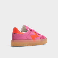 Aldo Retrostep Bright Pink Women's Low top sneakers - Low top sneaker, Jogger sole Bright Pink