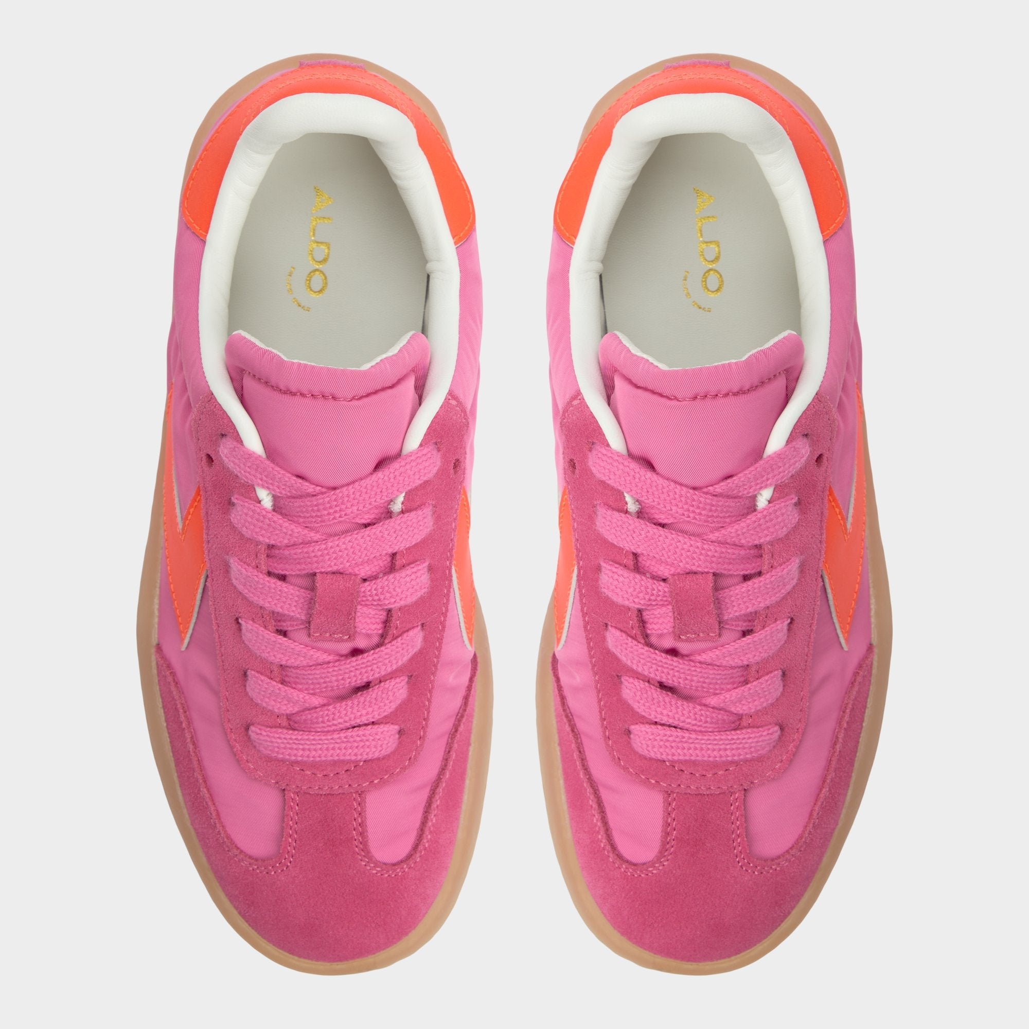 Aldo Retrostep Bright Pink Women's Low top sneakers - Low top sneaker, Jogger sole Bright Pink