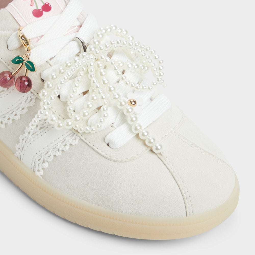 Aldo Sweetthing White/Bone Women's Low top sneakers - Low top sneaker, Cup sole White/Bone