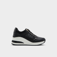 Aldo Iconistep Other Black Women's Platform and wedge sneakers - Wedge sneaker, Wedge heel Other black