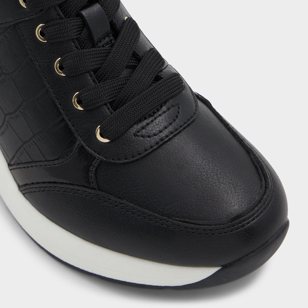Aldo Iconistep Other Black Women's Platform and wedge sneakers - Wedge sneaker, Wedge heel Other black