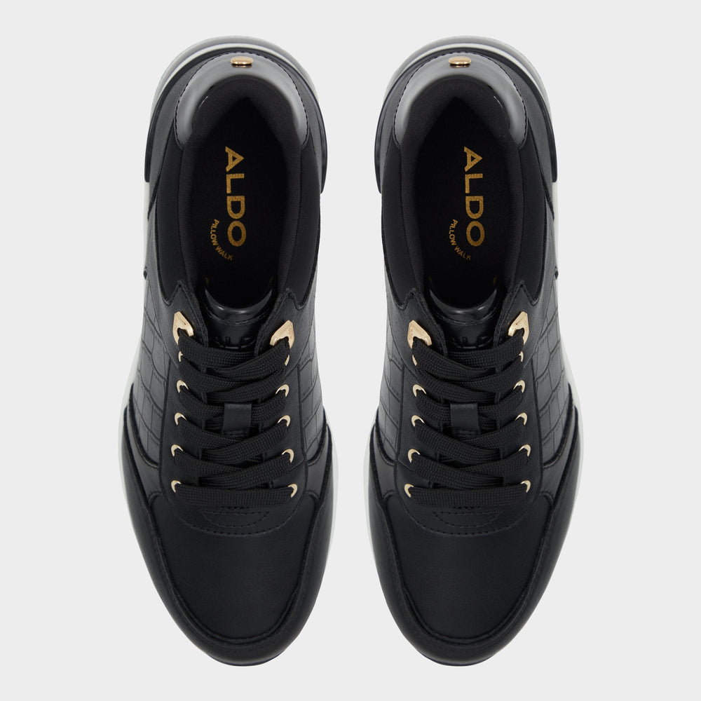 Aldo Iconistep Other Black Women's Platform and wedge sneakers - Wedge sneaker, Wedge heel Other black