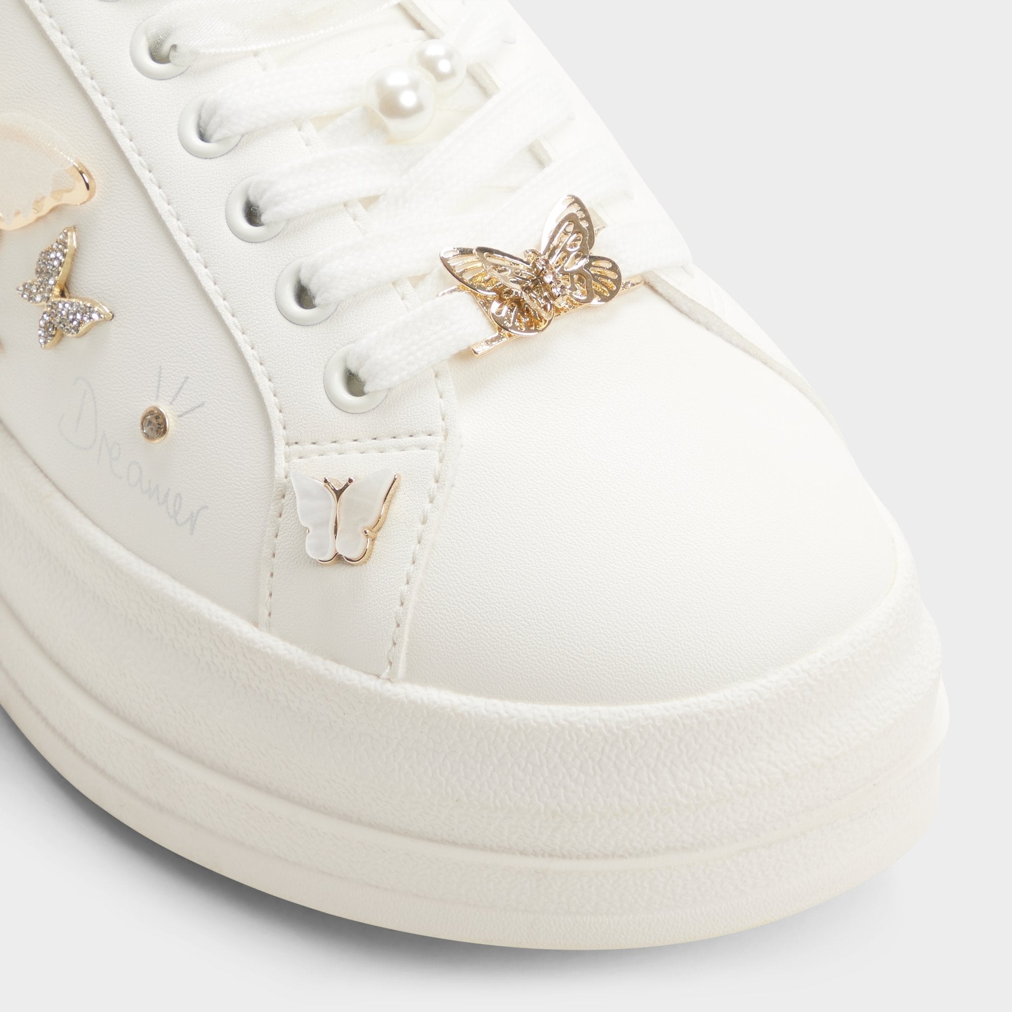 Aldo Pearlwing2 in White - Sneaker, Jogger sole White