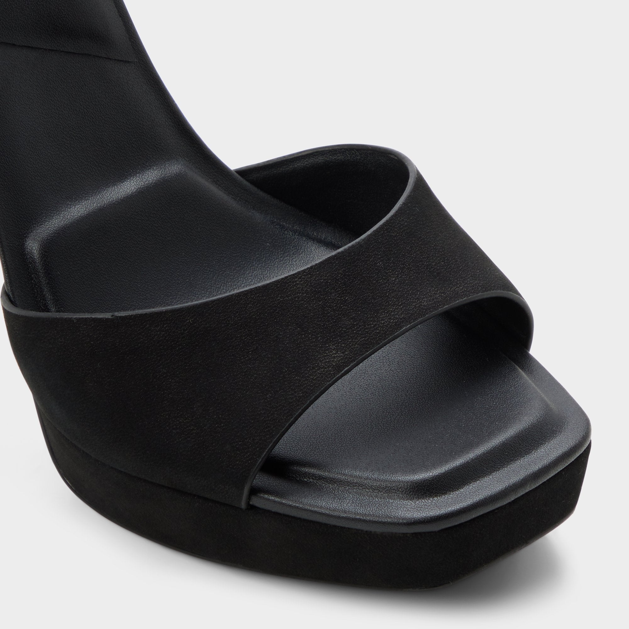 Aldo Medusa in Other Black 14266744 - Strappy heeled sandal, Platform Other black