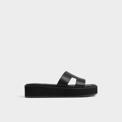 Aldo Anayelie in Black - Slide sandal, Platform Black