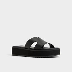 Aldo Anayelie in Black - Slide sandal, Platform Black