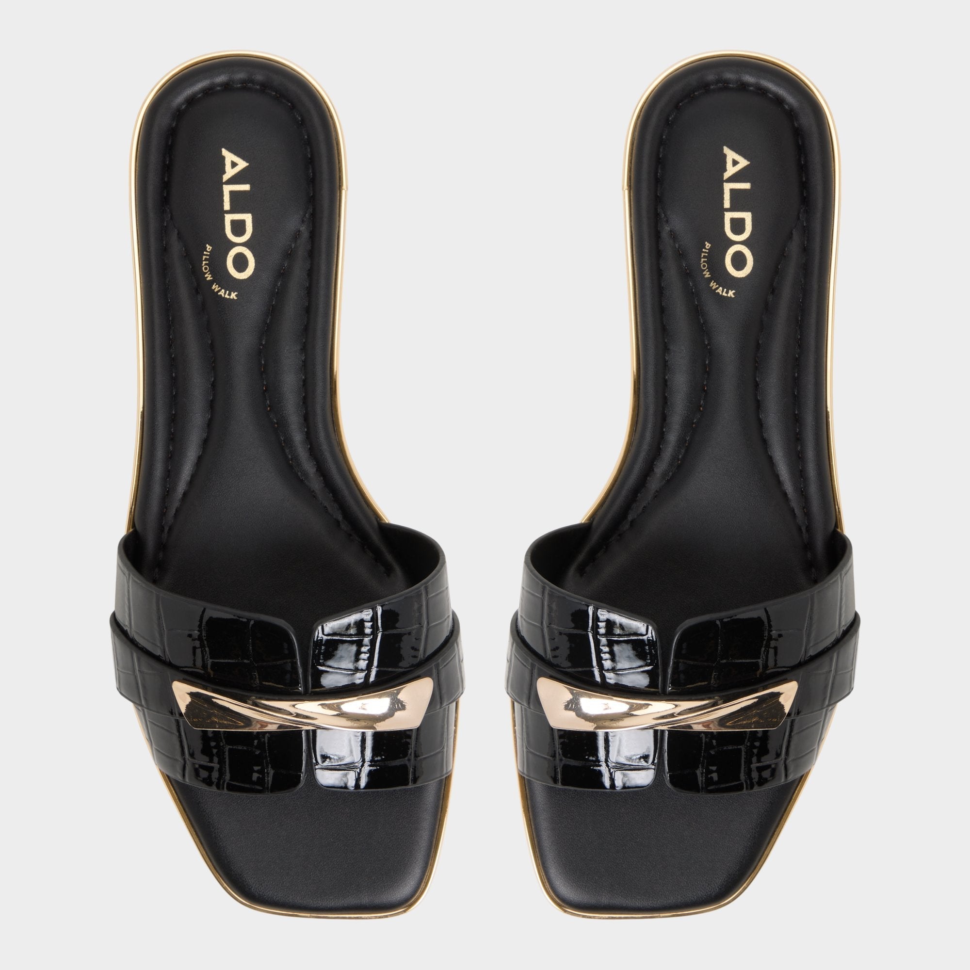 Aldo Darlina in Black - Slide sandal Black