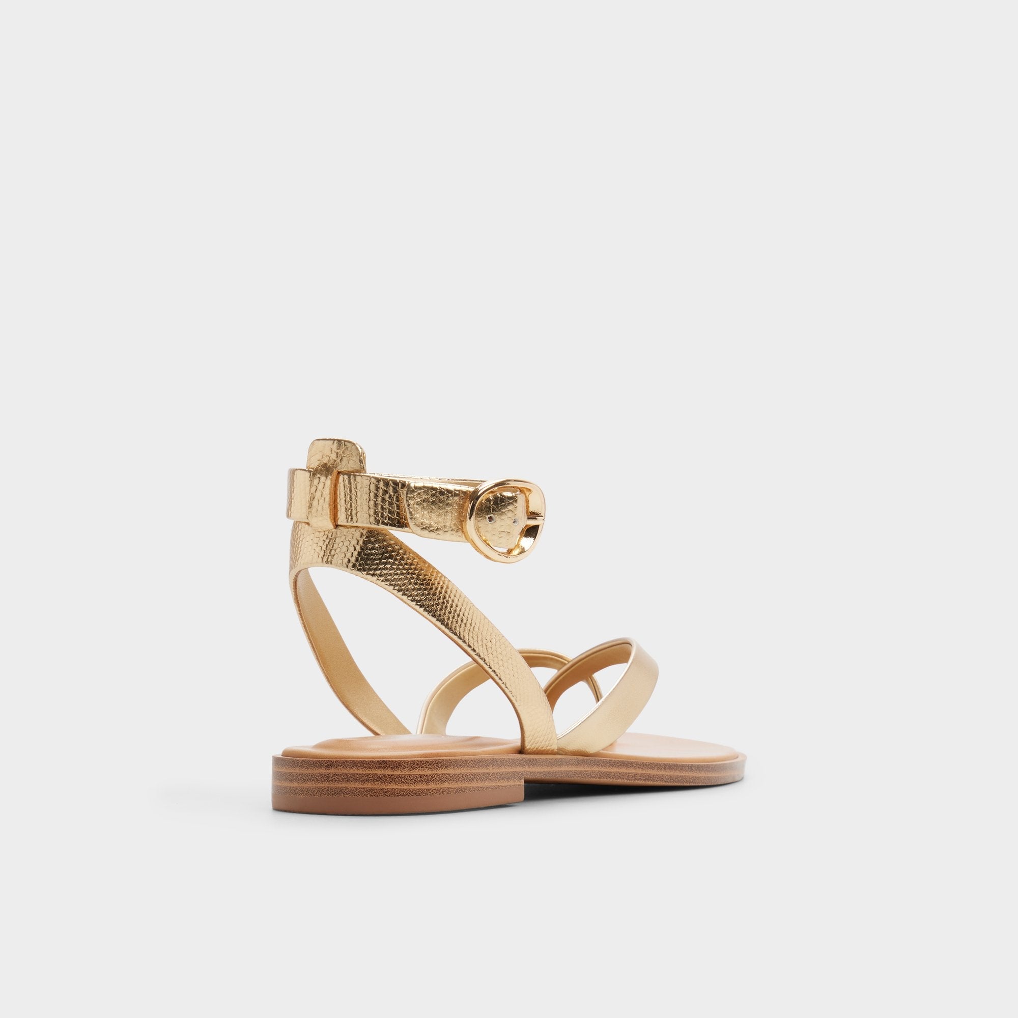 Aldo Daressi in Gold - Flat sandal Gold