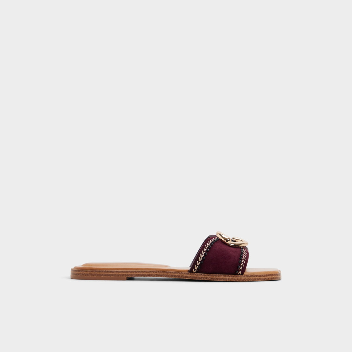 Aldo Biggin in Bordo - Slide sandal Bordo