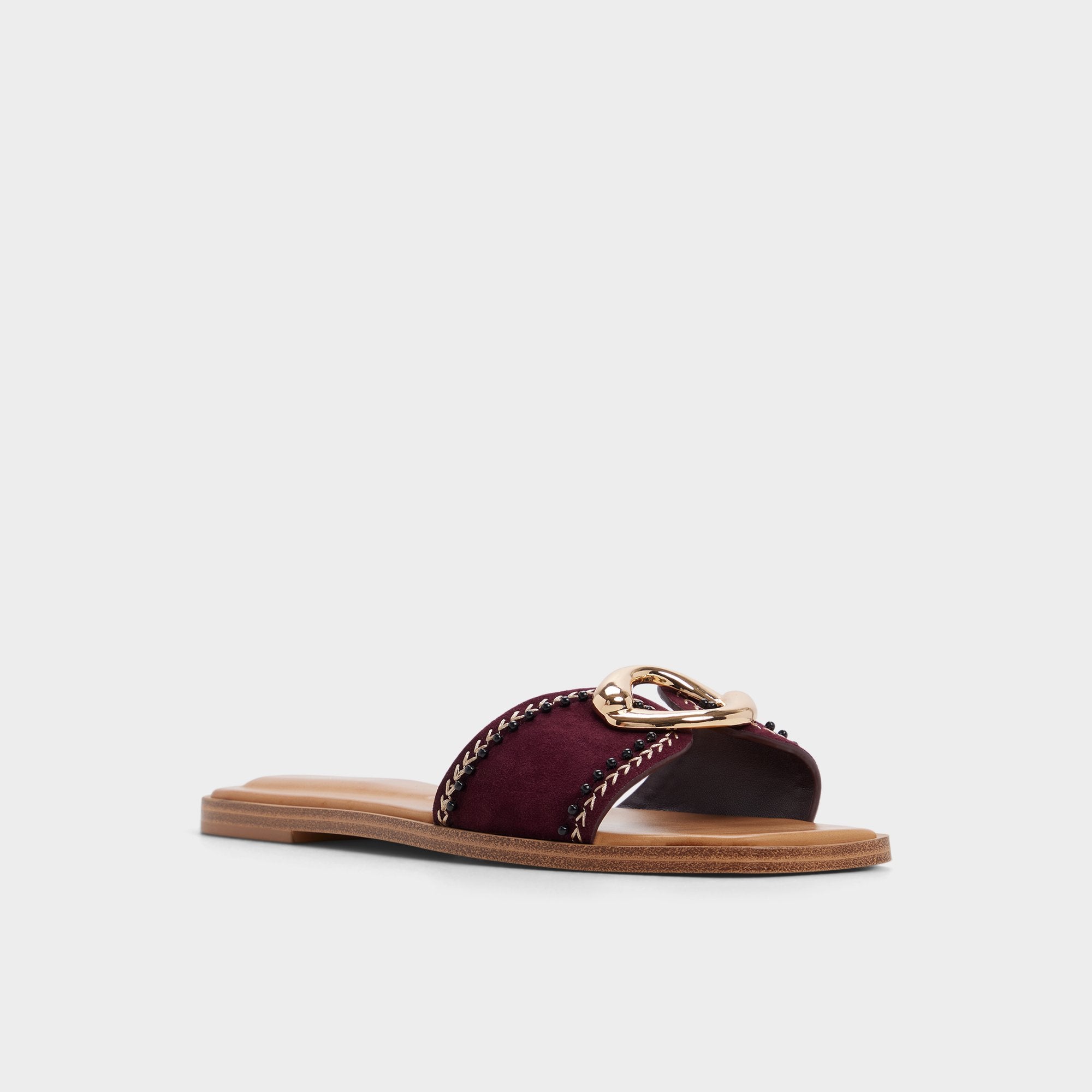 Aldo Biggin in Bordo - Slide sandal Bordo
