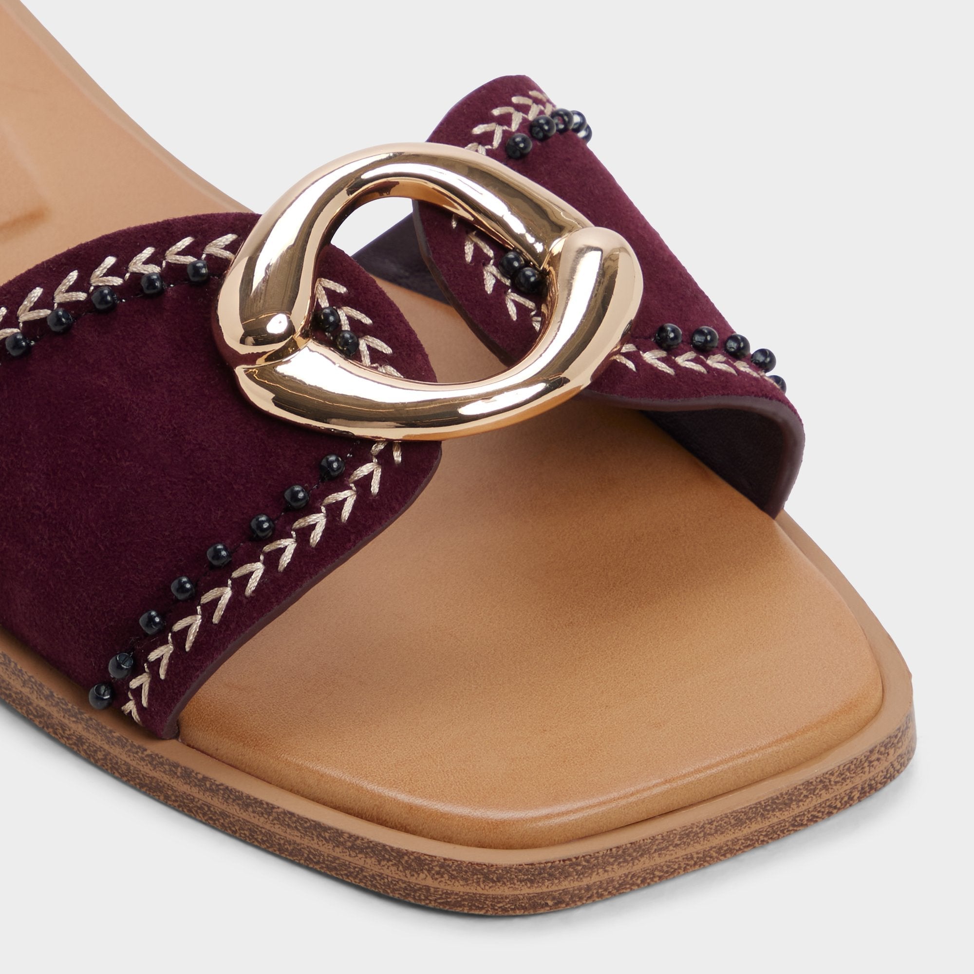 Aldo Biggin in Bordo - Slide sandal Bordo