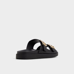 Aldo Mungos in Black - Footbed sandal, Footbed sandal Black
