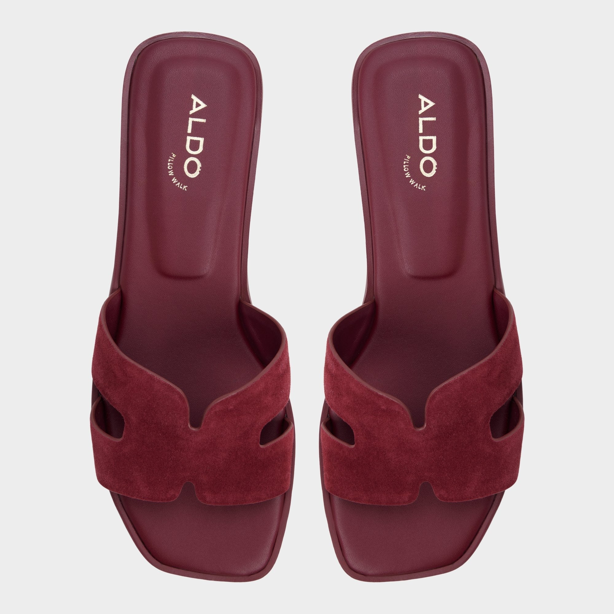 Aldo Itsandal in Bordo 14190527 - Slide sandal Bordo