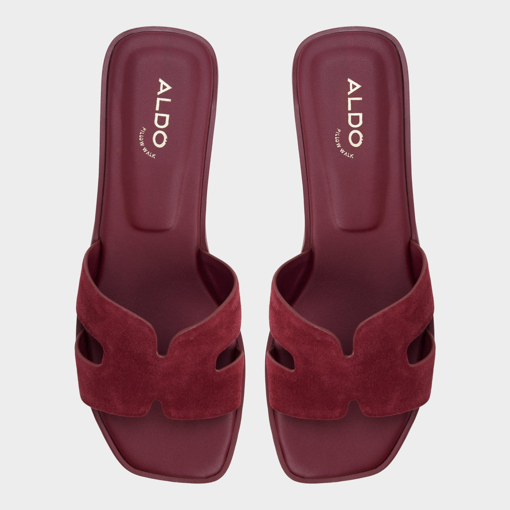 Aldo Itsandal in Bordo 14190527 - Slide sandal Bordo