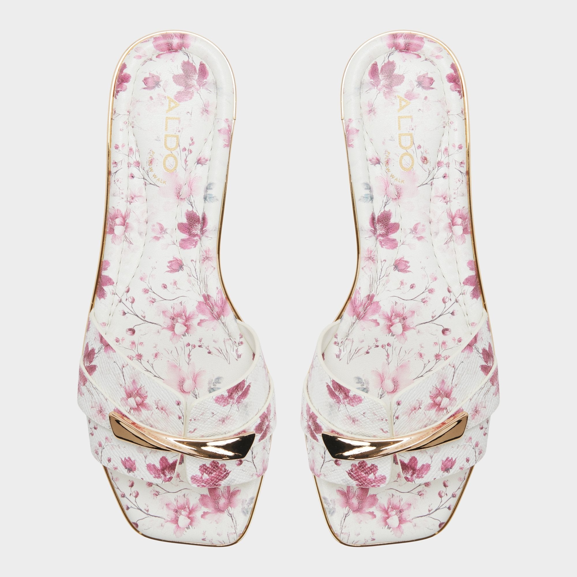 Aldo Darlina in White Combo - Slide sandal White combo