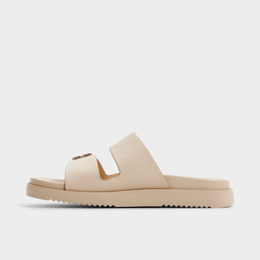 Aldo Mungos in Cream - Footbed sandal, Footbed sandal Cream