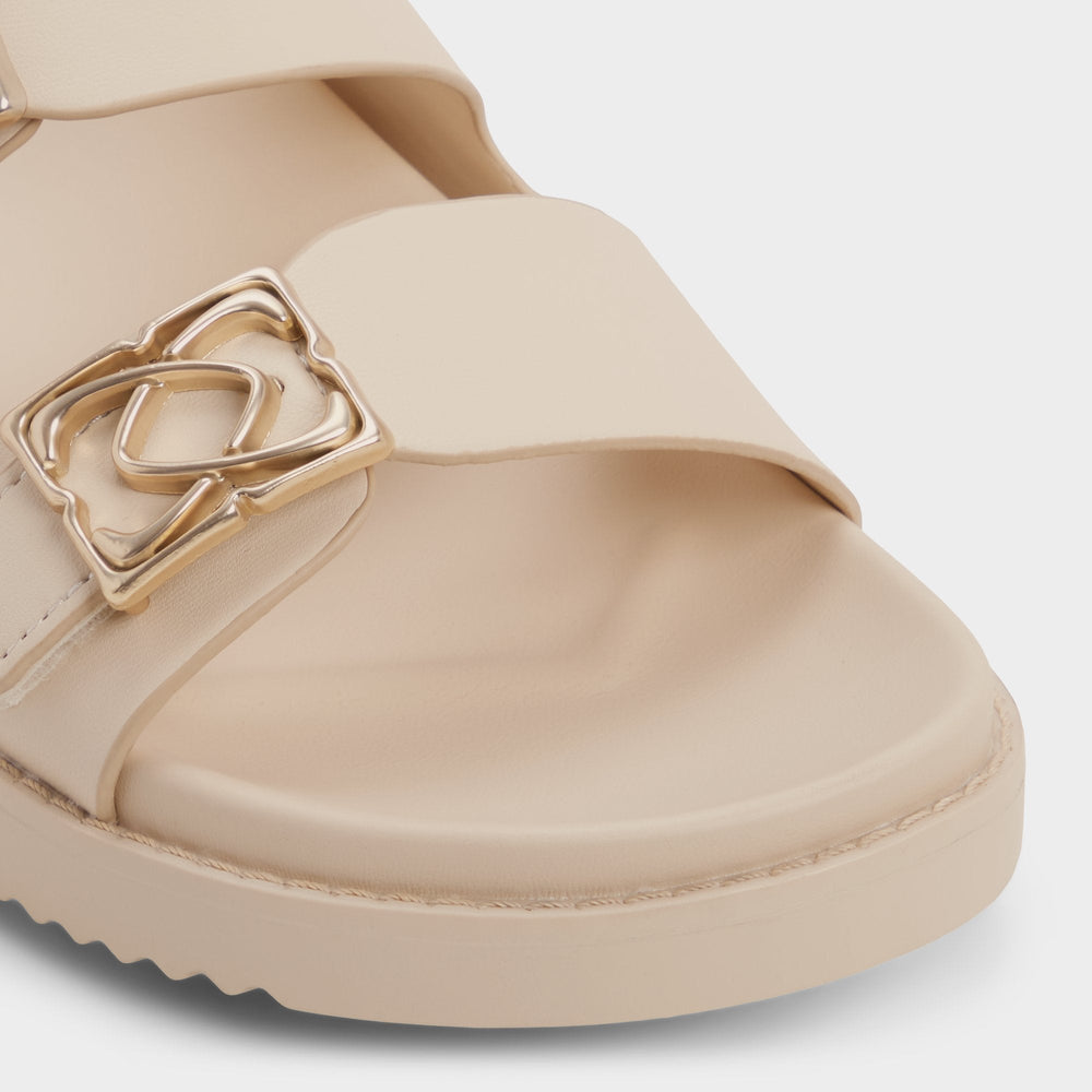 Aldo Mungos in Cream - Footbed sandal, Footbed sandal Cream