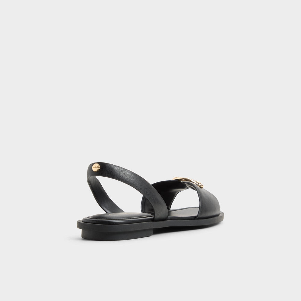 Aldo Calelian in Black - Flat sandal Black