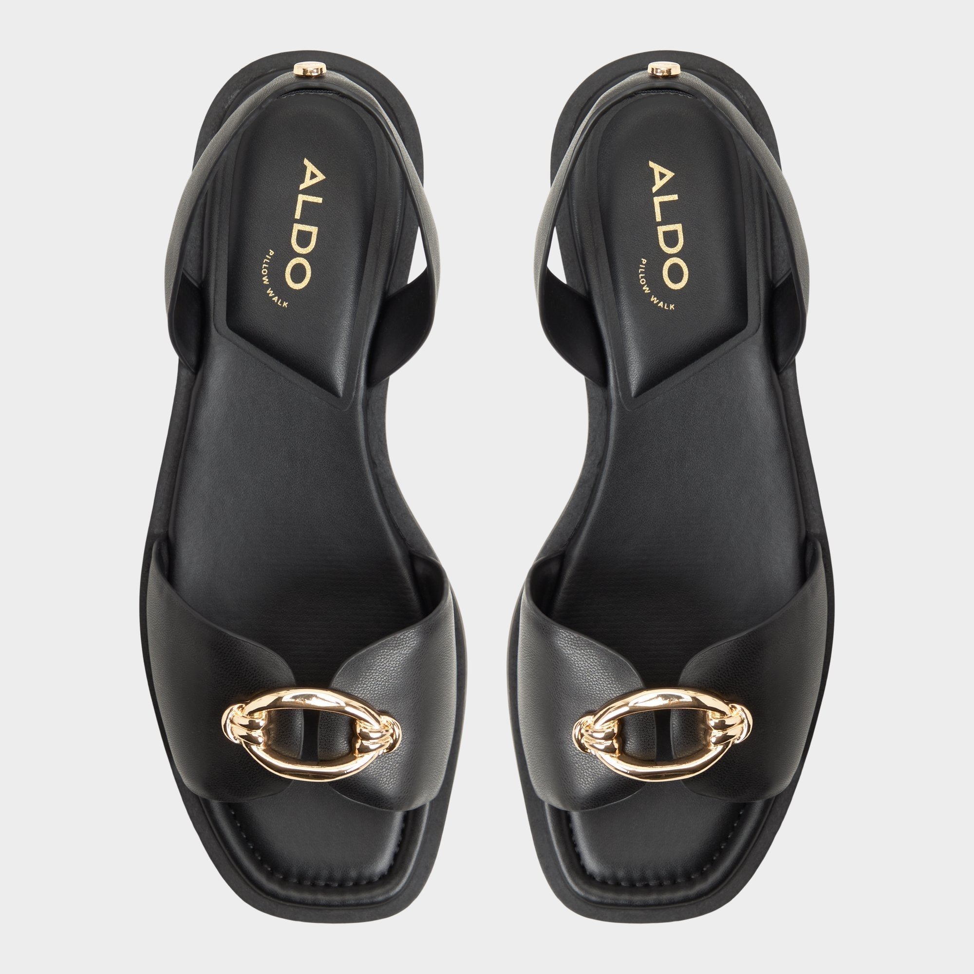 Aldo Calelian in Black - Flat sandal Black