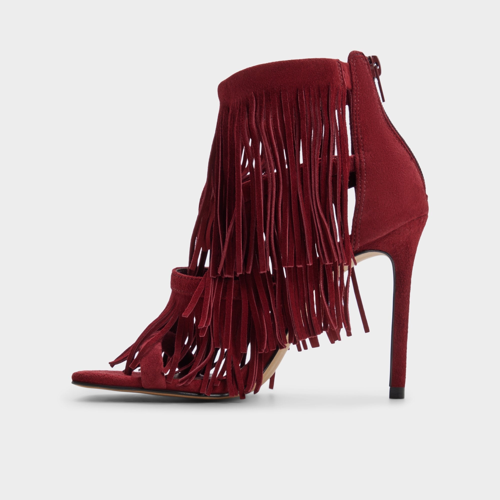 Aldo Nahana in Bordo - Strappy heeled sandal, Stiletto heel Bordo