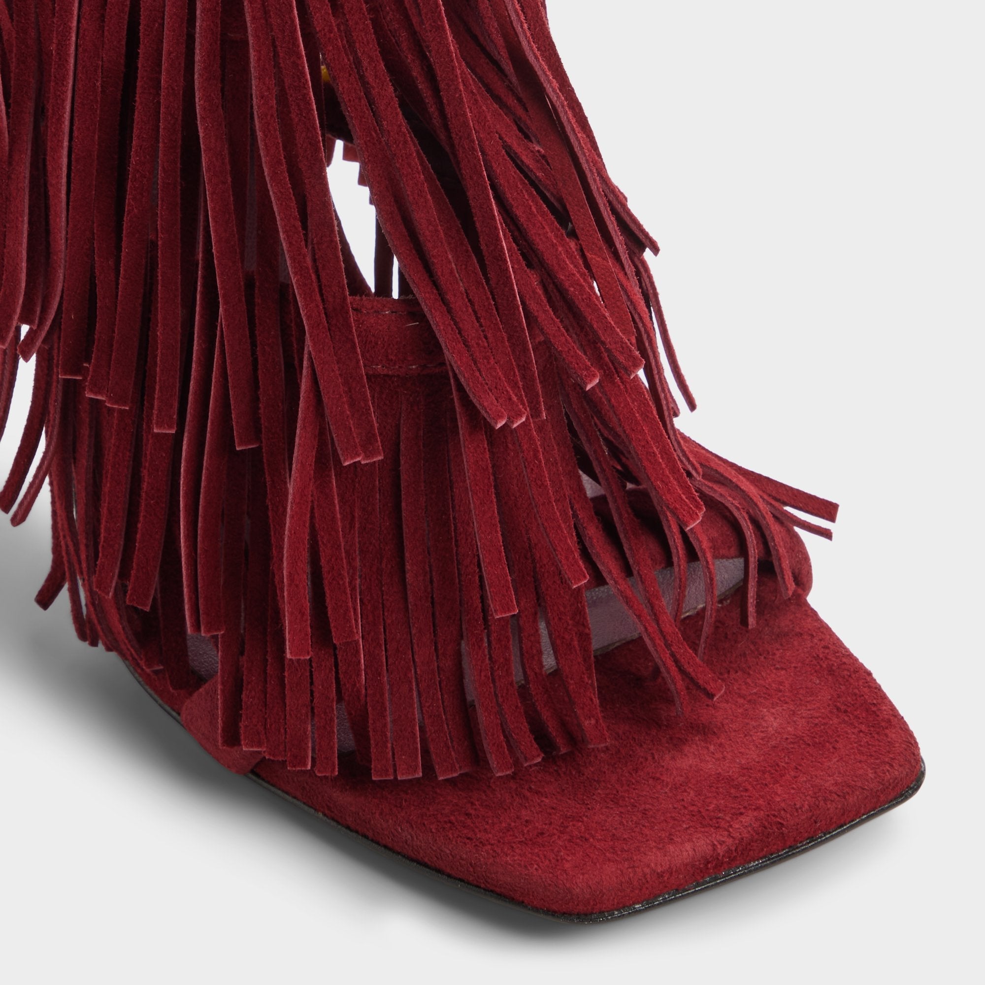 Aldo Nahana in Bordo - Strappy heeled sandal, Stiletto heel Bordo