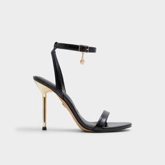 Aldo Maristou Black Women's Strappy sandals - Heeled sandal, Stiletto heel Black