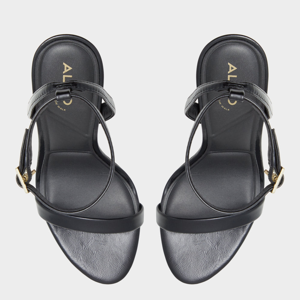 Aldo Maristou Black Women's Strappy sandals - Heeled sandal, Stiletto heel Black