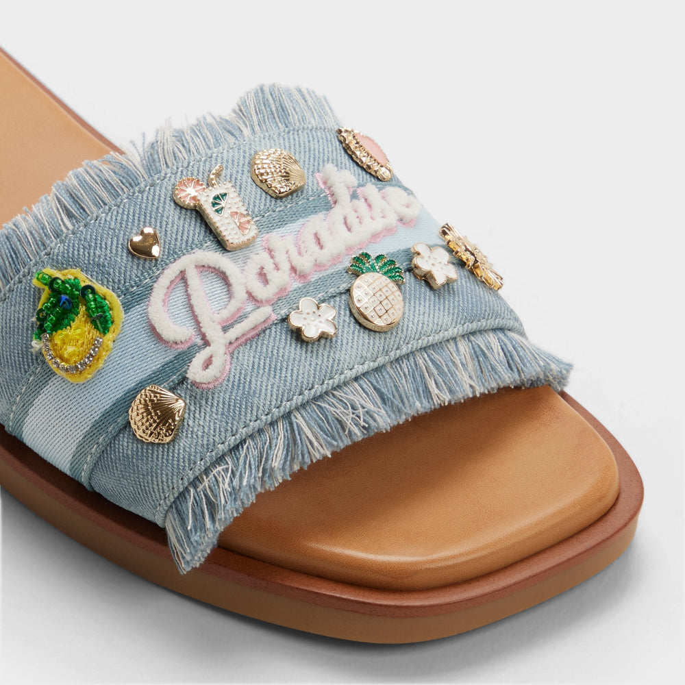 Aldo Paradiseslide in Denim 14343907 -  Denim