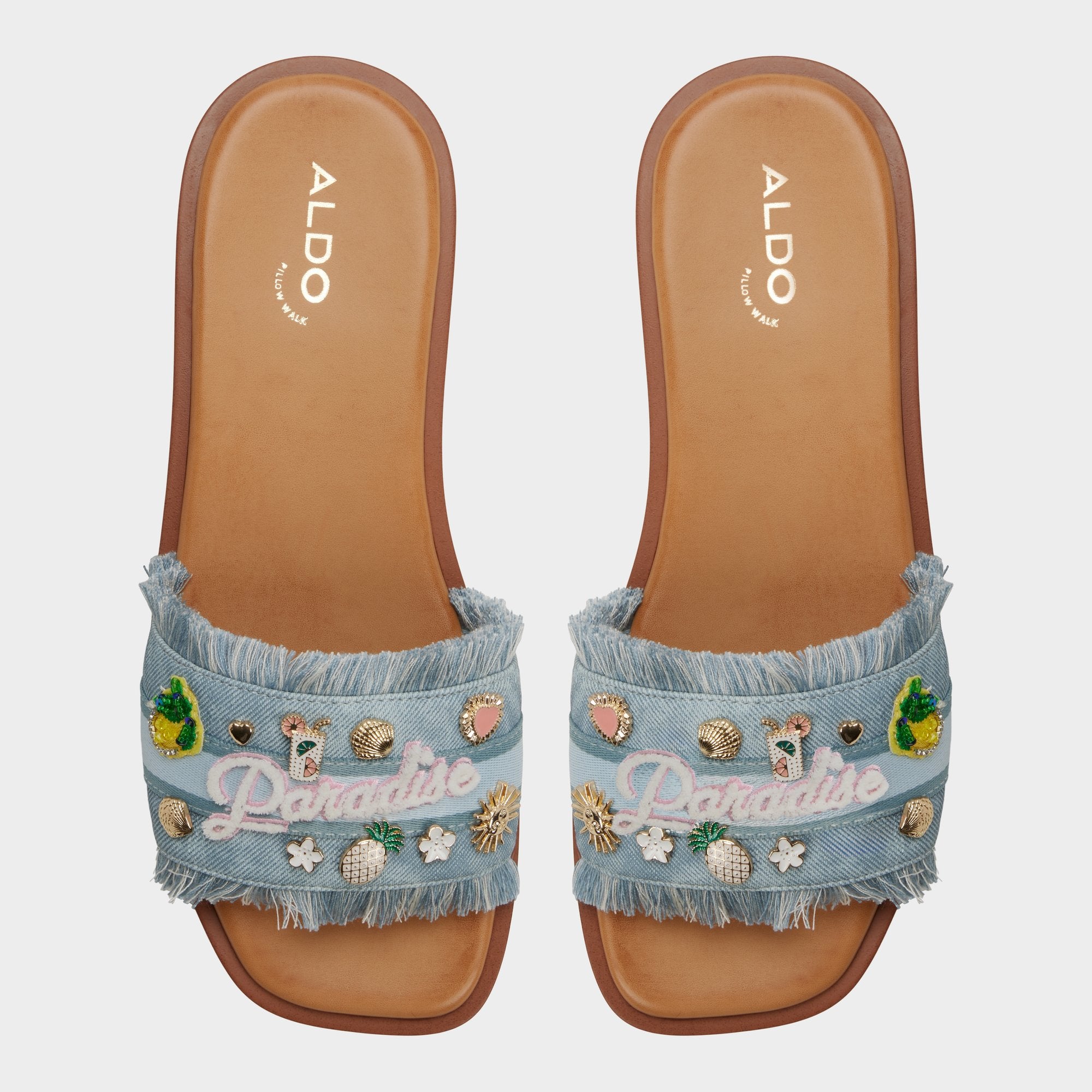 Aldo Paradiseslide in Denim 14343907 -  Denim