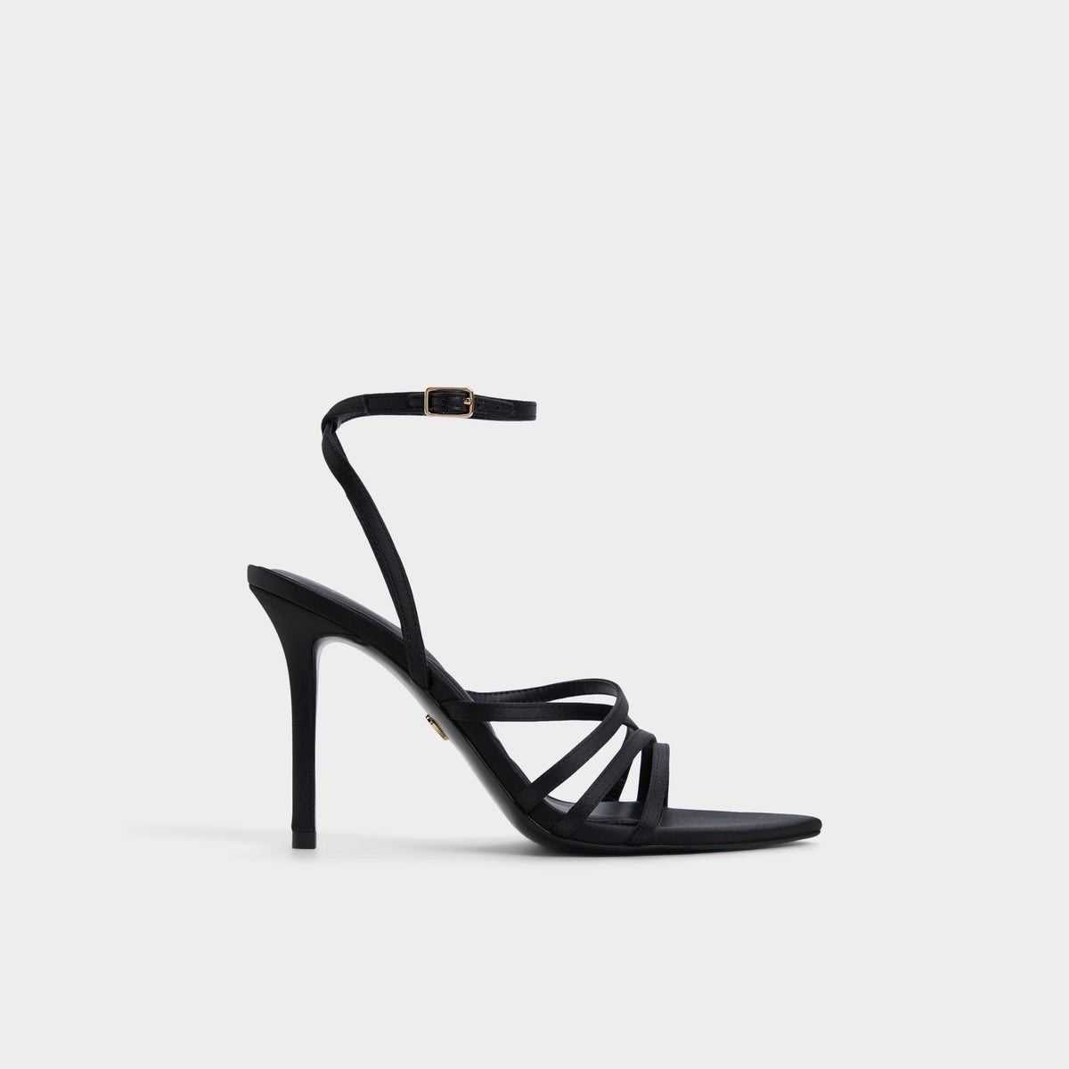Aldo Solania Black Women's Strappy sandals - Strappy heeled sandal, Stiletto heel Black